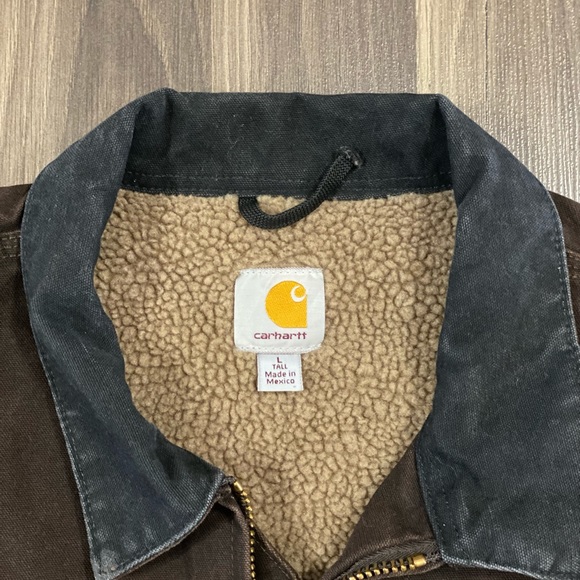 SOLD! Carhartt Sandstone Ridge Sherpa Lined Coat - Picture 6 of 8